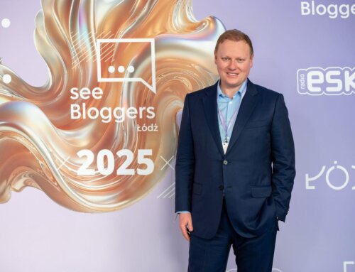 Prof. Piotr H. Skarżyński podczas SeeBloggers w Łodzi